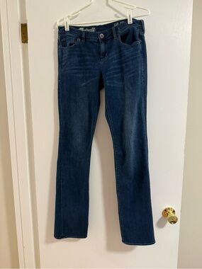 Madewell Women's Dark Blue Straight Jeans